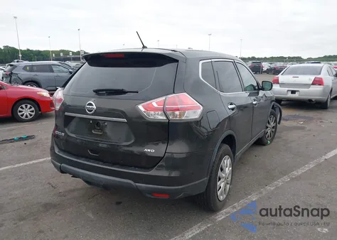 2015 Nissan Rogue S из США, поврежденный, VIN KNMAT2MV5FP522281